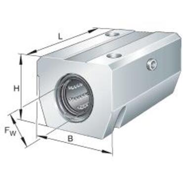 Tandem Linear ball bushing unit Closed With sealing Series: KTB..PP-AS